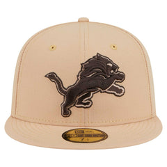 Detroit Lions New Era Candied Pecan 59FIFTY Fitted Hat - Tan cheap