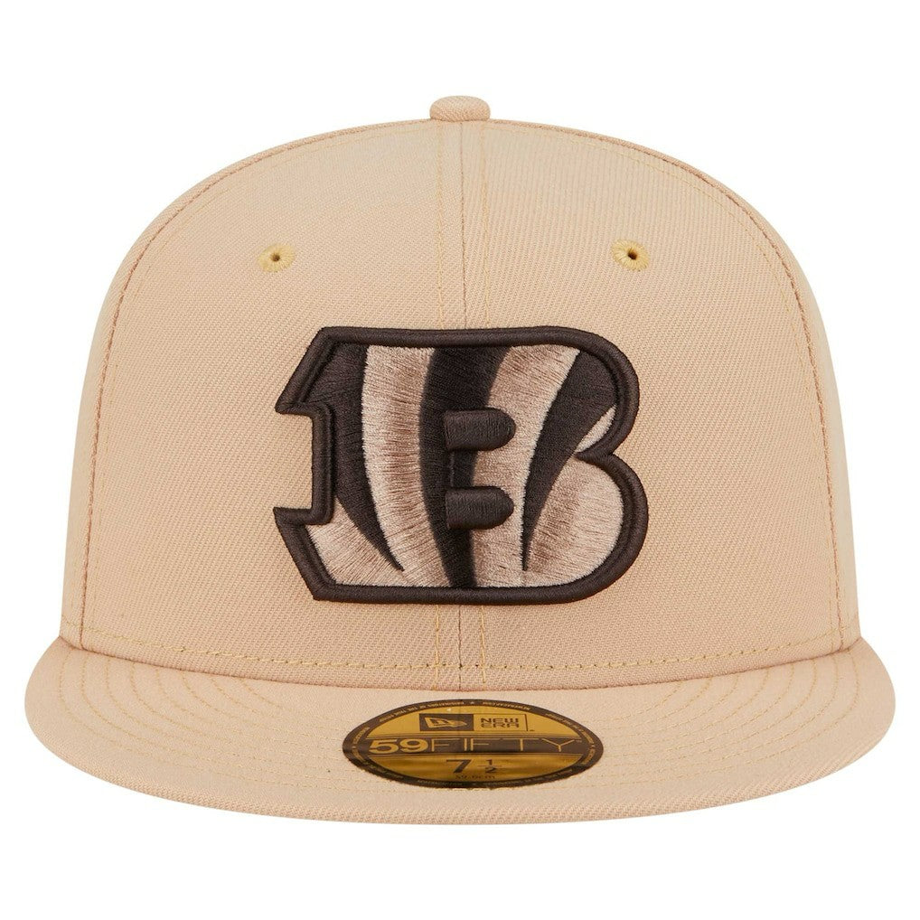 Cincinnati Bengals New Era Candied Pecan 59FIFTY Fitted Hat - Tan online