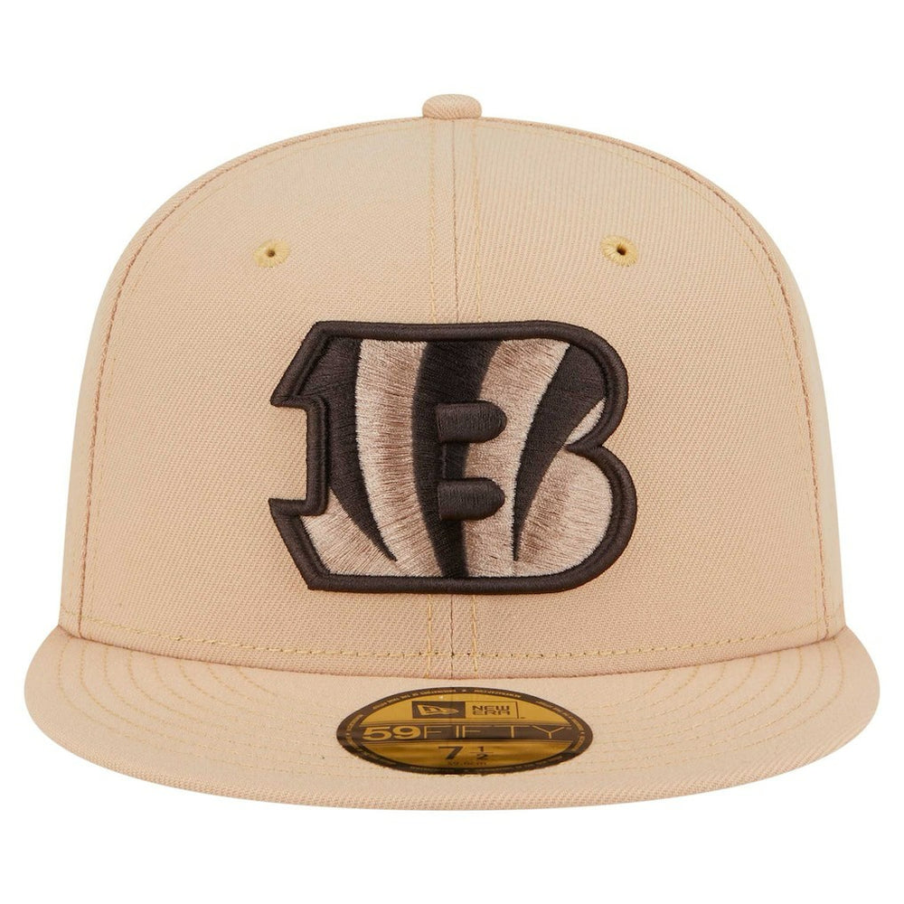 Cincinnati Bengals New Era Candied Pecan 59FIFTY Fitted Hat - Tan online