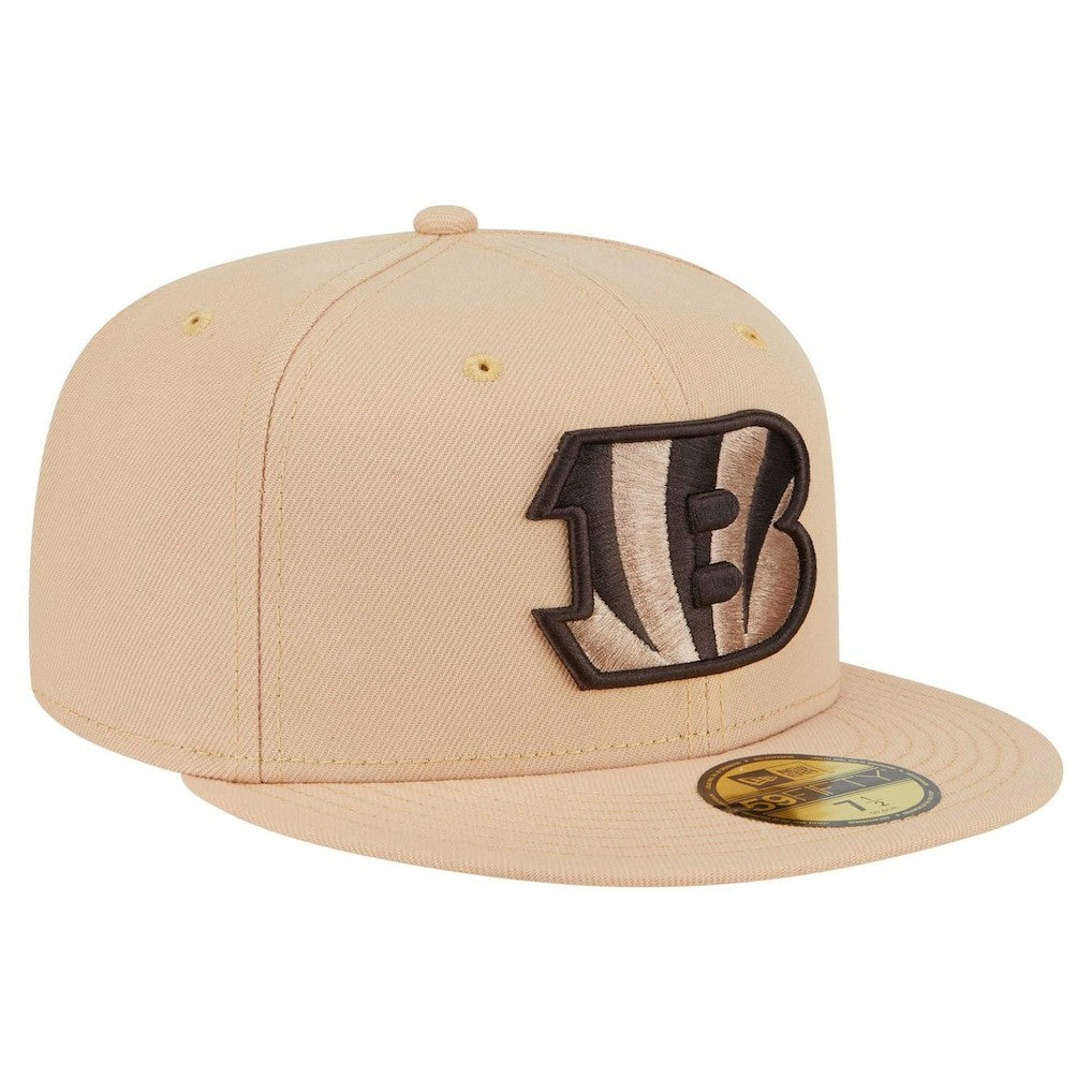 Cincinnati Bengals New Era Candied Pecan 59FIFTY Fitted Hat - Tan online