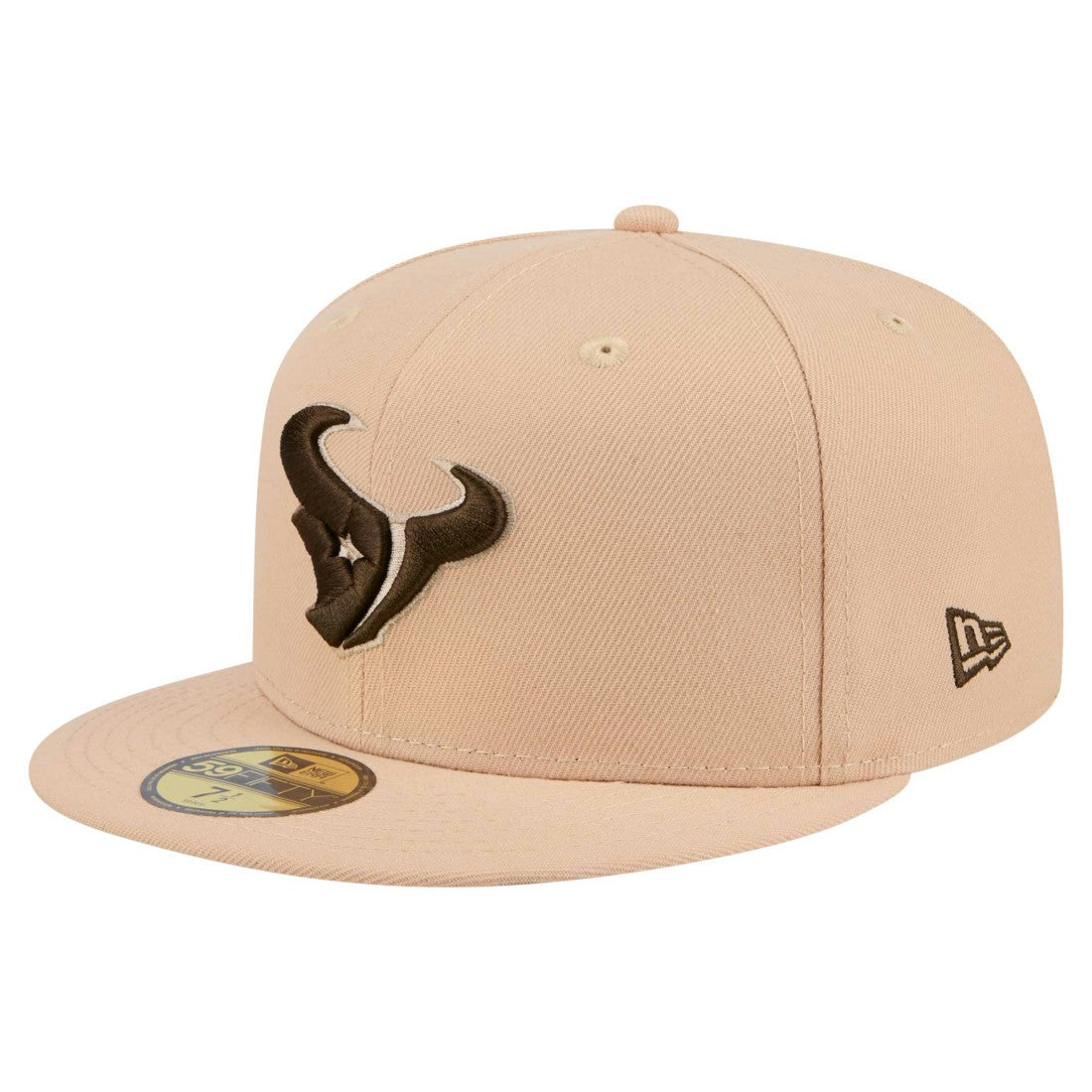 Houston Texans New Era Candied Pecan 59FIFTY Fitted Hat - Tan on sale