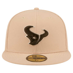 Houston Texans New Era Candied Pecan 59FIFTY Fitted Hat - Tan on sale