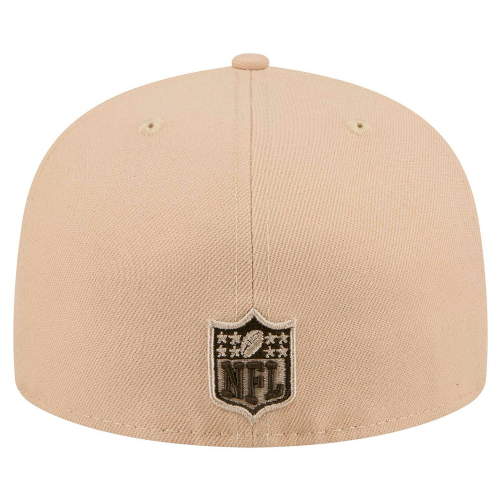 Houston Texans New Era Candied Pecan 59FIFTY Fitted Hat - Tan on sale