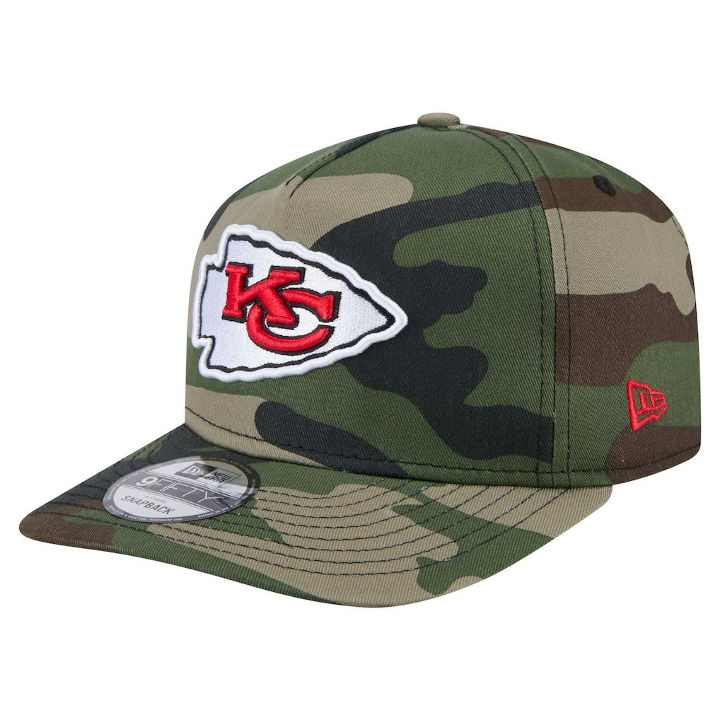 Kansas City Chiefs New Era Woodsy 9FIFTY Snapback Hat - Camo online
