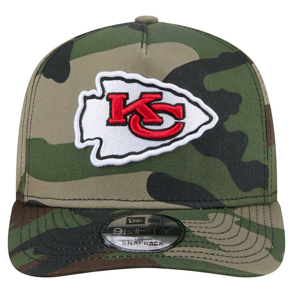 Kansas City Chiefs New Era Woodsy 9FIFTY Snapback Hat - Camo online