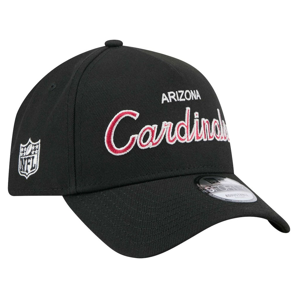 Arizona Cardinals New Era Smith 9FORTY Adjustable hat - Black sale