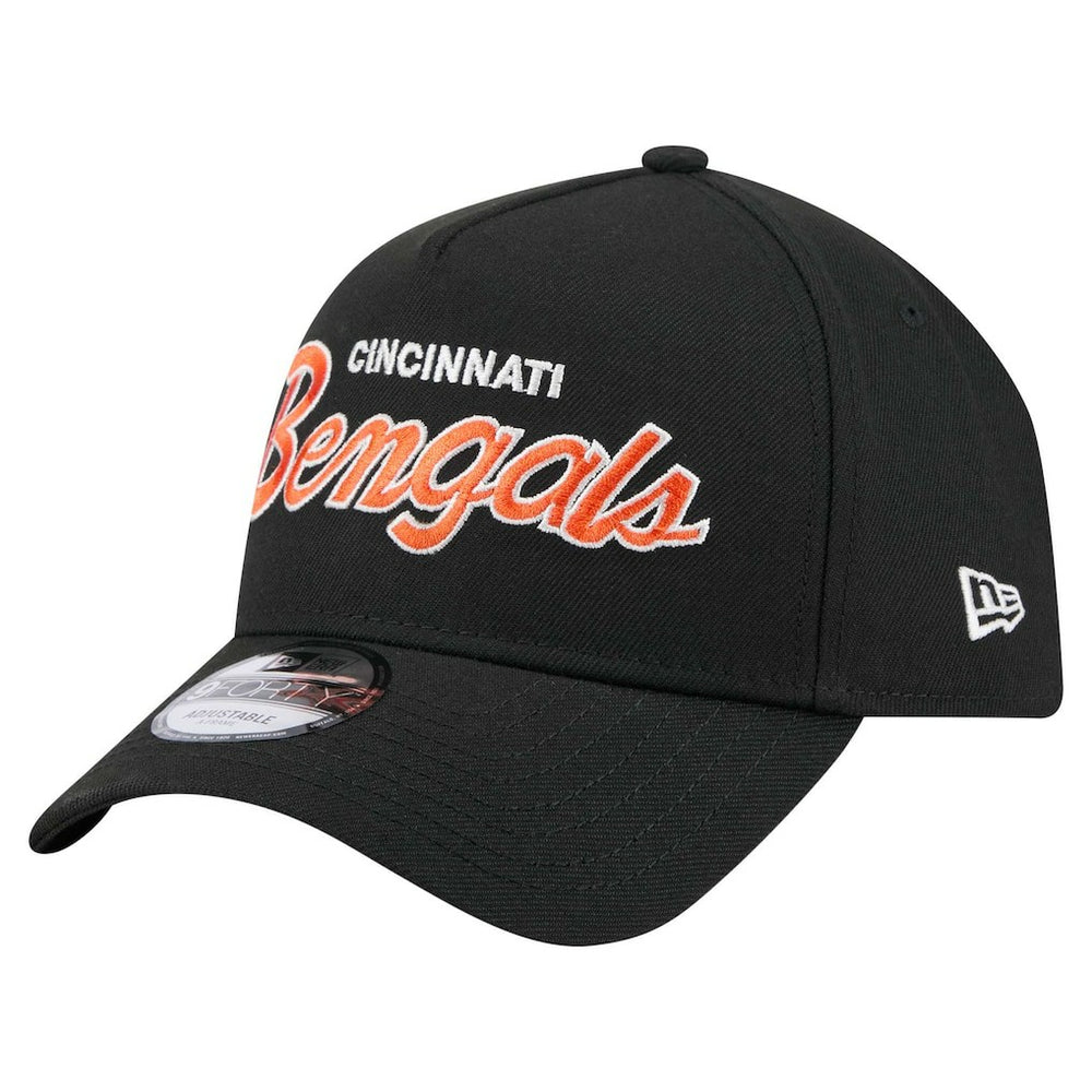 Cincinnati Bengals New Era Smith 9FORTY Adjustable hat - Black for sale