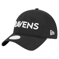 Baltimore Ravens New Era Women's Cece 9TWENTY Adjustable Hat - Black cheap