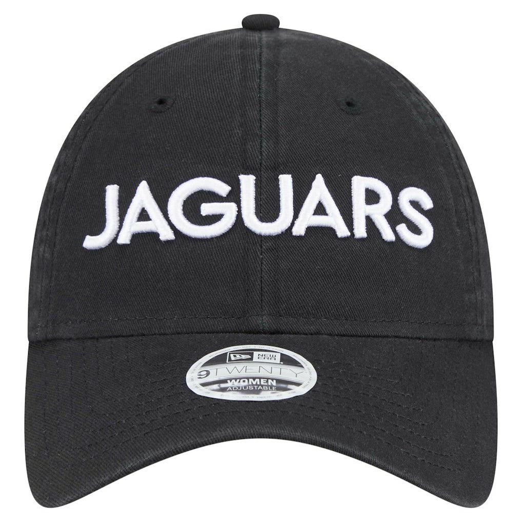 Jacksonville Jaguars New Era Women's Cece 9TWENTY Adjustable Hat - Black sale
