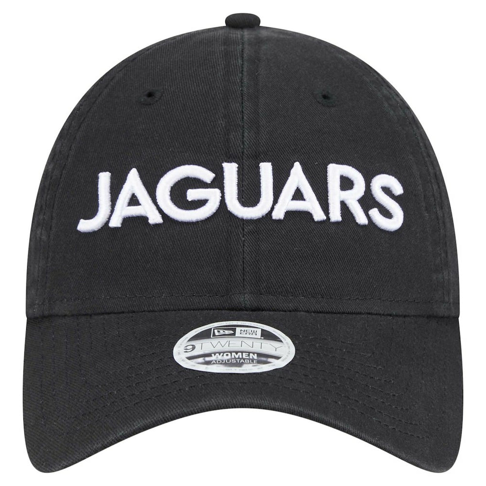 Jacksonville Jaguars New Era Women's Cece 9TWENTY Adjustable Hat - Black sale