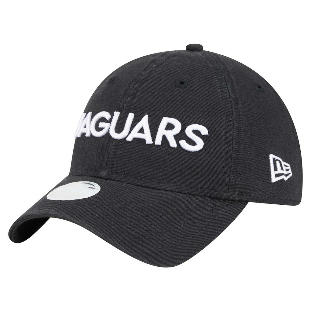 Jacksonville Jaguars New Era Women's Cece 9TWENTY Adjustable Hat - Black sale