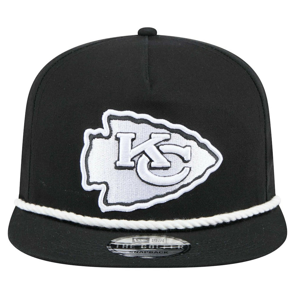 Kansas City Chiefs New Era B-Dub Golfer Snapback Hat - Black sale