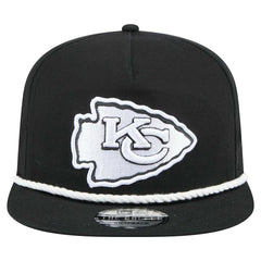 Kansas City Chiefs New Era B-Dub Golfer Snapback Hat - Black sale