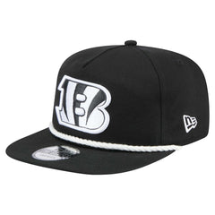Cincinnati Bengals New Era B-Dub Golfer Snapback Hat - Black for sale