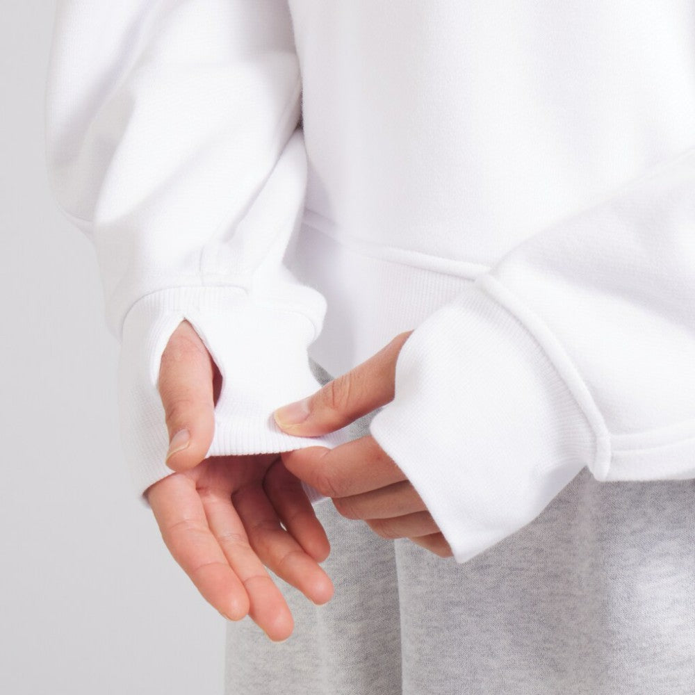 Detroit Red Wings lululemon Women's Scuba Oversized Half Zip Top White