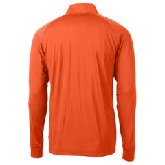 San Francisco Giants Cutter & Buck  Adapt Eco Knit Stretch Recycled Quarter-Zip Pullover Top - Orange