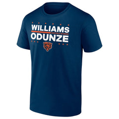 Caleb Williams & Rome Odunze Chicago Bears Election Players T-Shirt - Navy for sale