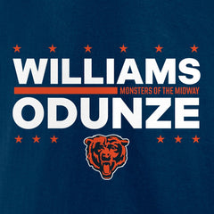 Caleb Williams & Rome Odunze Chicago Bears Election Players T-Shirt - Navy for sale