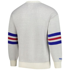 Chicago Cubs Retro Pullover Sweater - Cream | Mitchell & Ness