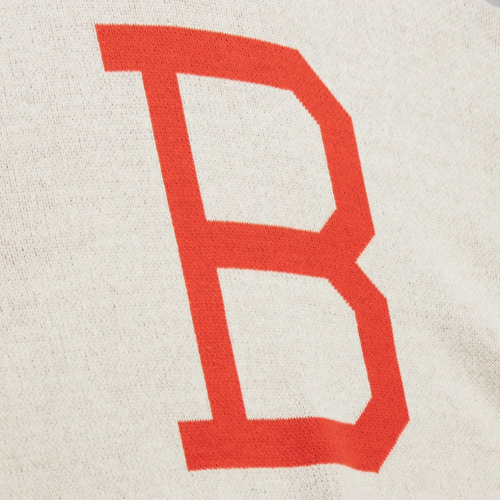 Baltimore Orioles Retro Pullover Sweater - Cream | Mitchell & Ness