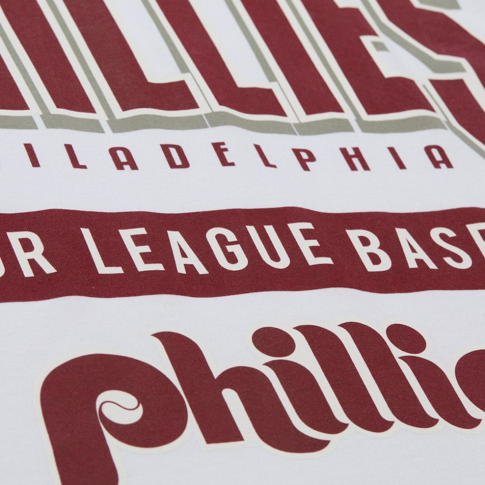 Philadelphia Phillies Cooperstown Collection Team Origins Premium T-Shirt - White | Mitchell & Ness