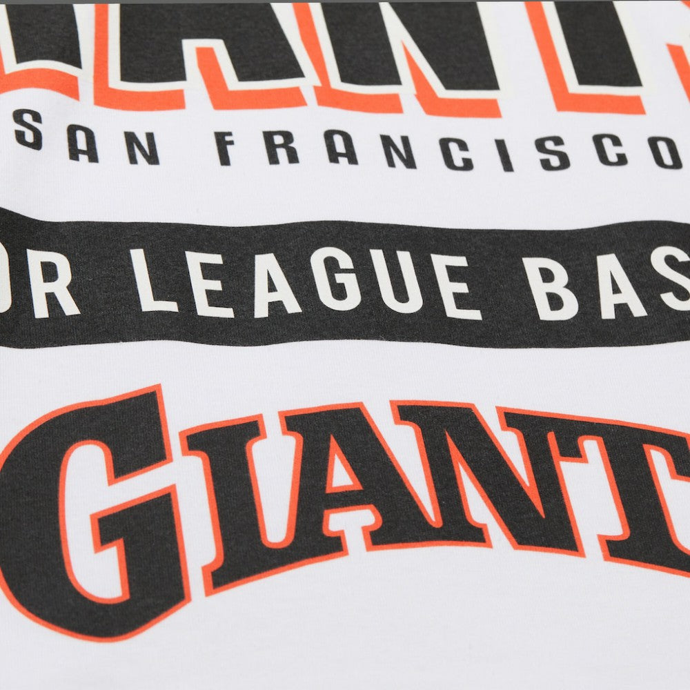 San Francisco Giants Cooperstown Collection Team Origins Premium T-Shirt - White | Mitchell & Ness
