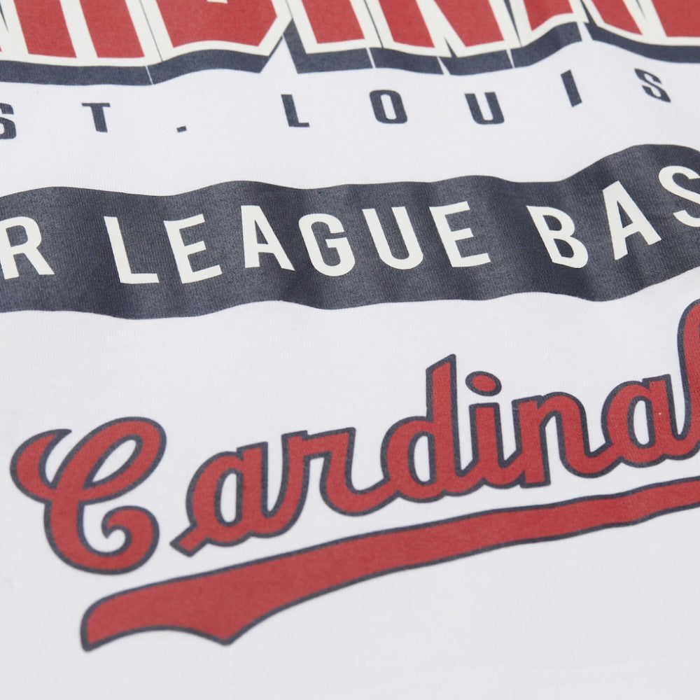 St. Louis Cardinals Cooperstown Collection Team Origins Premium T-Shirt - White | Mitchell & Ness
