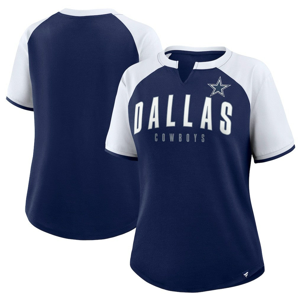 Dallas Cowboys Women's Height Advantage T-Shirt - Navy/White online