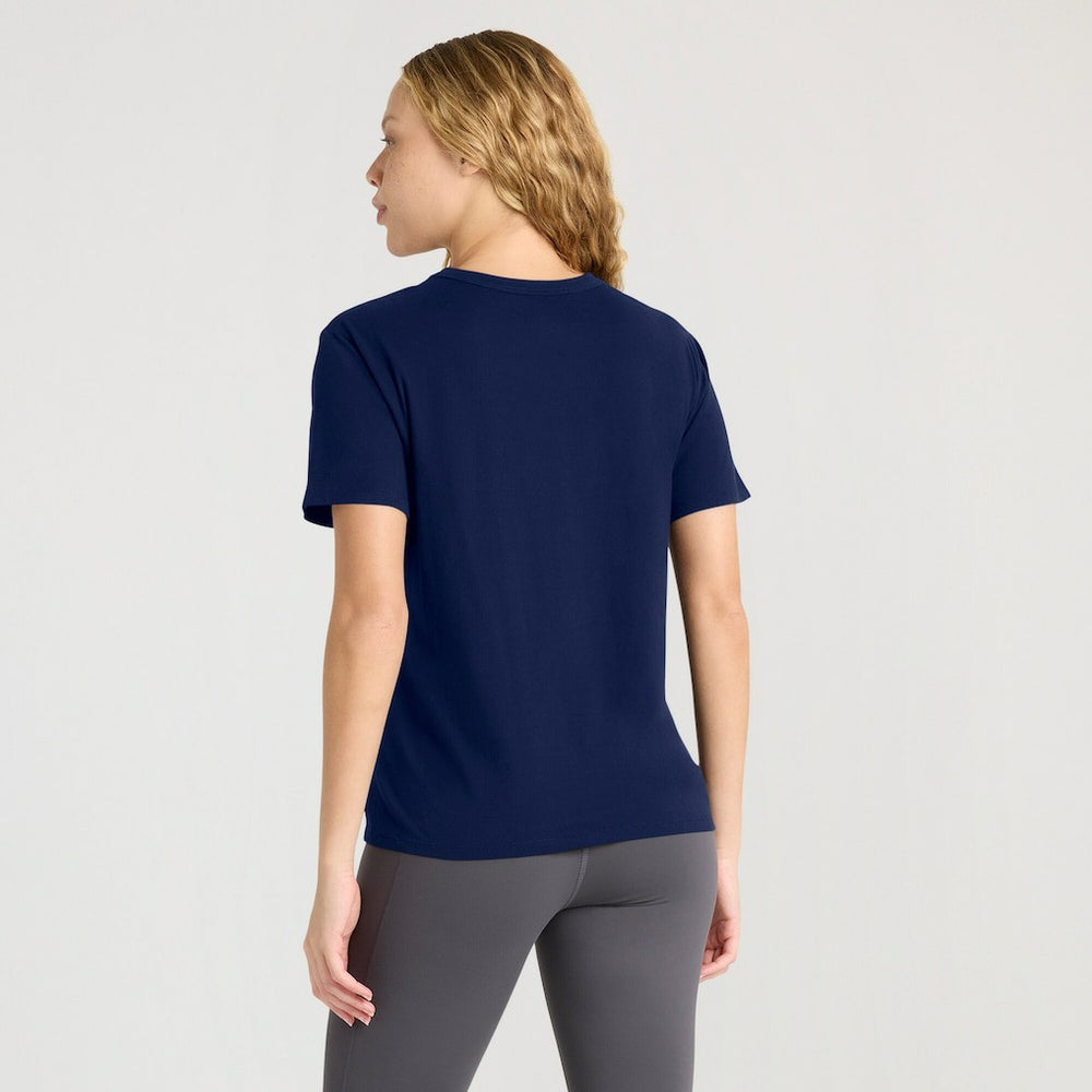 Dallas Cowboys Women's Line Em Up T-Shirt - Navy outlet