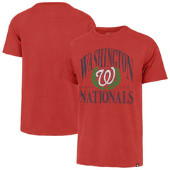 Washington Nationals Pitchout Franklin T-Shirt - Red | 47 brand