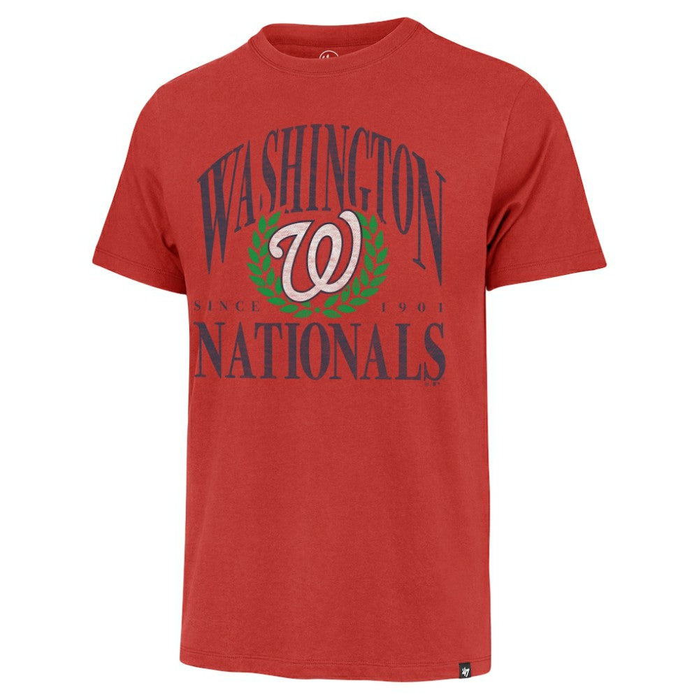 Washington Nationals Pitchout Franklin T-Shirt - Red | 47 brand