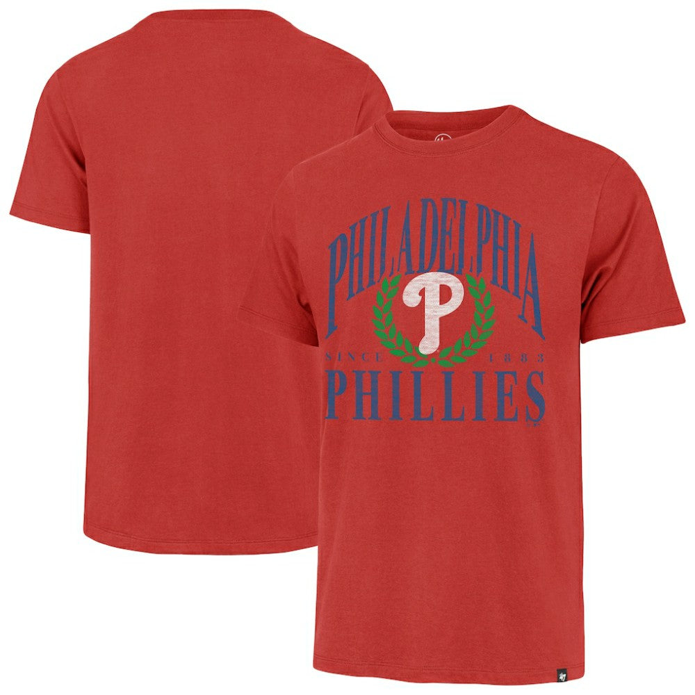 Philadelphia Phillies Pitchout Franklin T-Shirt - Red | 47 brand