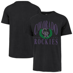 Colorado Rockies Pitchout Franklin T-Shirt - Black | 47 brand