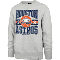 Houston Astros Letters Headline Pullover Sweatshirt - Gray | 47 brand