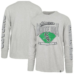 Chicago White Sox Fair Ball Franklin Long Sleeve T-Shirt - Gray | 47 brand