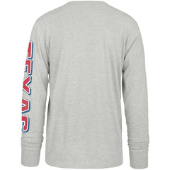 Texas Rangers Fair Ball Franklin Long Sleeve T-Shirt - Gray | 47 brand