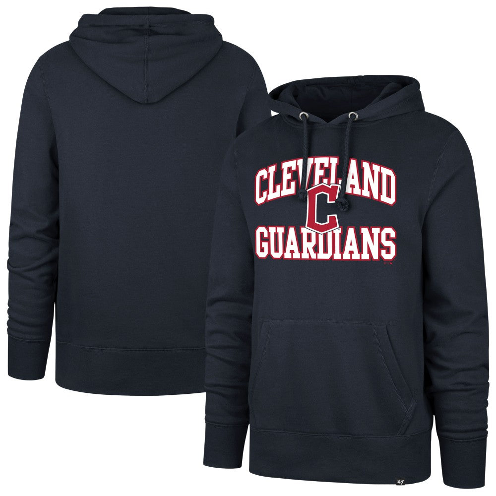 Cleveland Guardians  Velocity Headline Pullover Hoodie - Navy | 47 brand