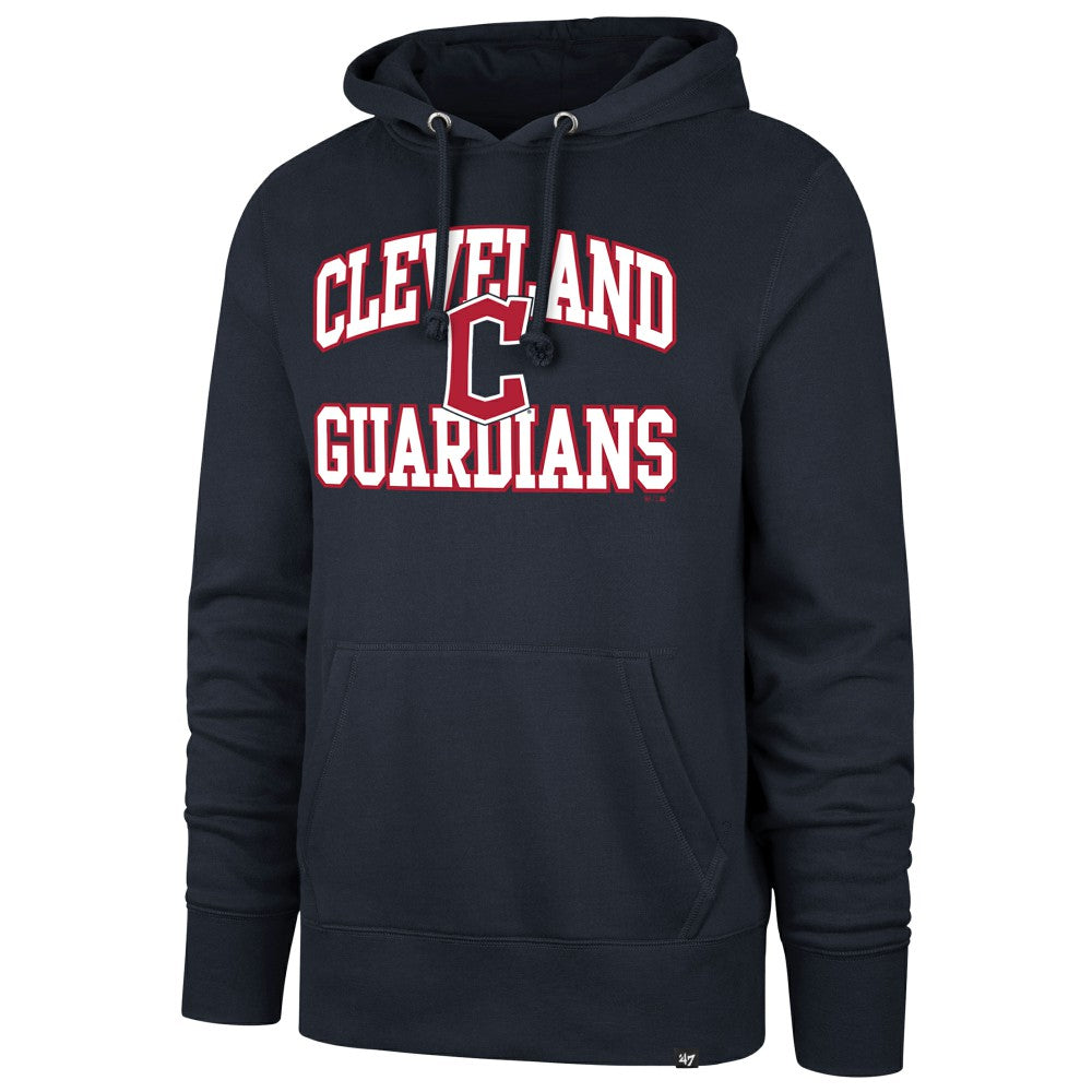 Cleveland Guardians  Velocity Headline Pullover Hoodie - Navy | 47 brand