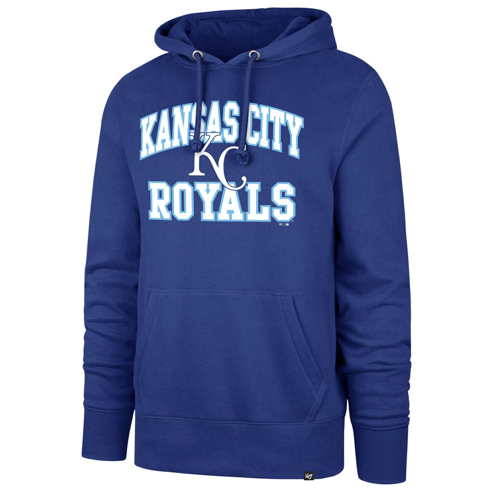 Kansas City Royals  Velocity Headline Pullover Hoodie - Royal | 47 brand