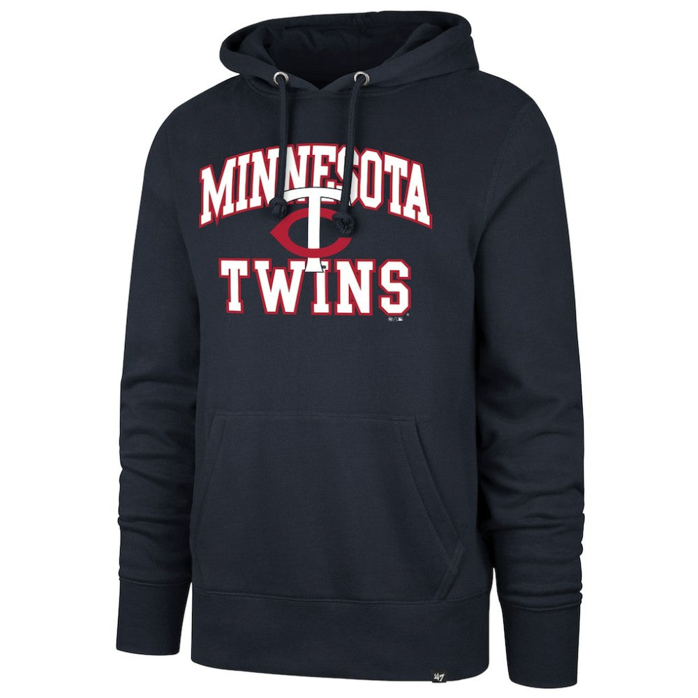 Minnesota Twins  Velocity Headline Pullover Hoodie - Navy | 47 brand