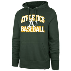 Athletics  Velocity Headline Pullover Hoodie - Green | 47 brand