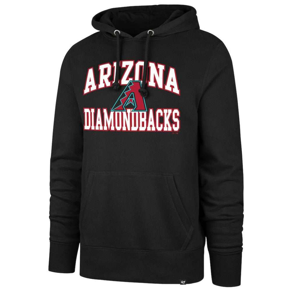Arizona Diamondbacks  Velocity Headline Pullover Hoodie - Black | 47 brand