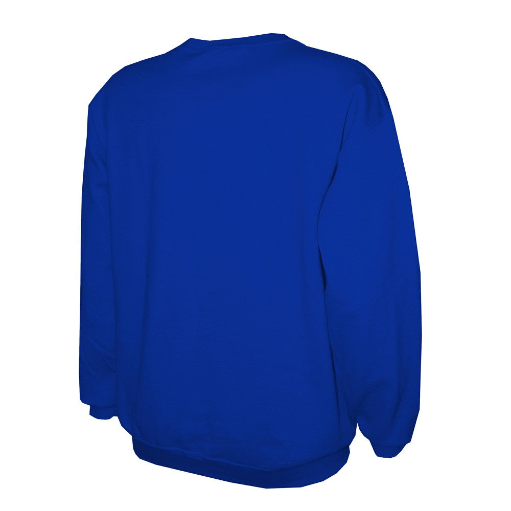 Kansas City Royals Stitches Lightweight Crew Sweatshirt - Royal
