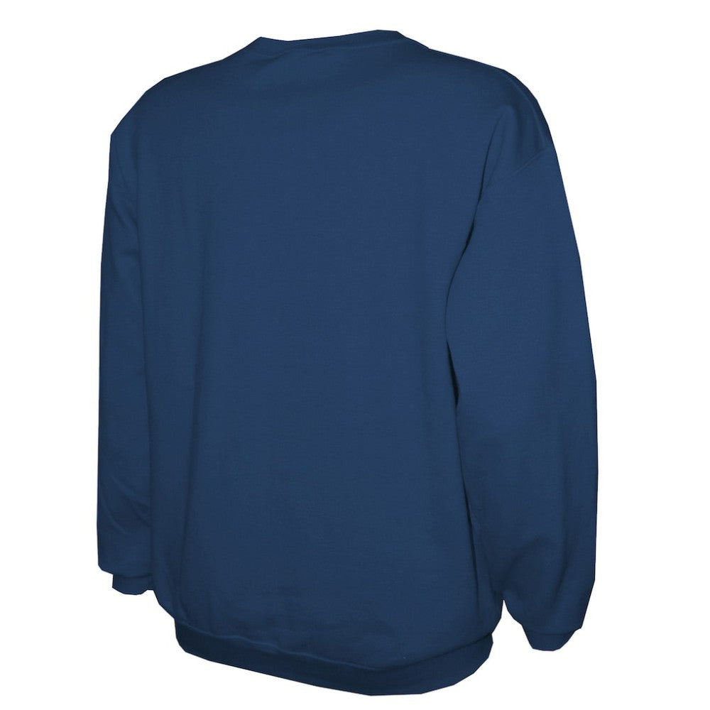 Tampa Bay Rays Stitches Lightweight Crew Sweatshirt - Navy
