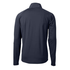 Kansas City Royals Cutter & Buck Adapt Eco Knit Hybrid Recycled Quarter-Zip Pullover Top - Navy