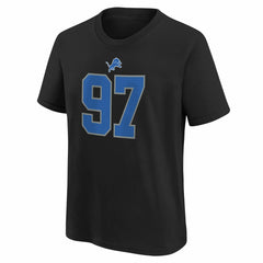 Aidan Hutchinson Detroit Lions Player Name & Number T-Shirt - Black | Nike online