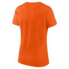 Philadelphia Flyers Logo Athletic Women's Unrivaled T-Shirt Orange