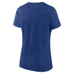 Tampa Bay Lightning Logo Athletic Women's Unrivaled T-Shirt Blue