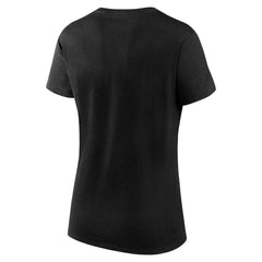 Boston Bruins Logo Athletic Women's Unrivaled T-Shirt Black