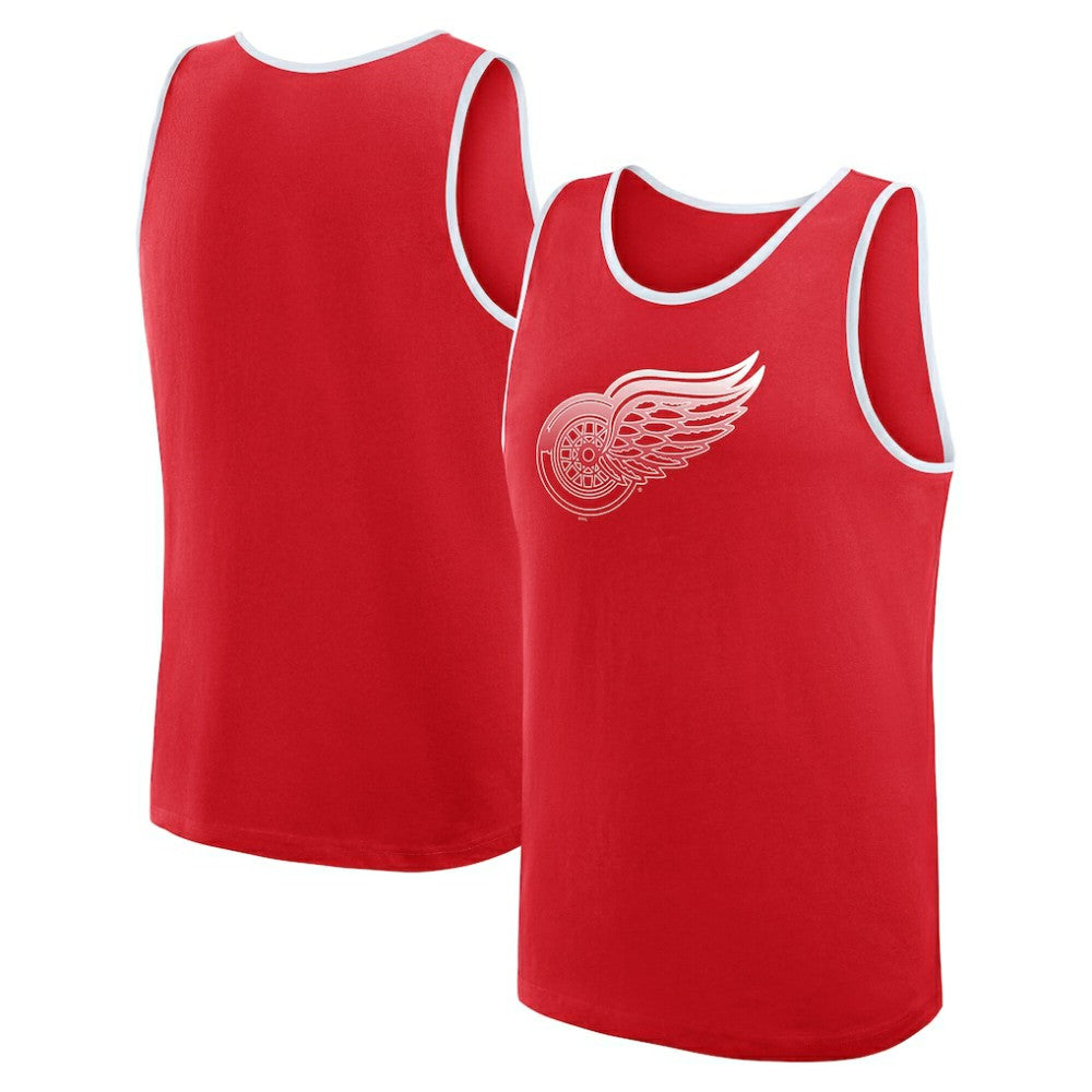 Detroit Red Wings Logo Athletic Unmatched Success Tank Top Red